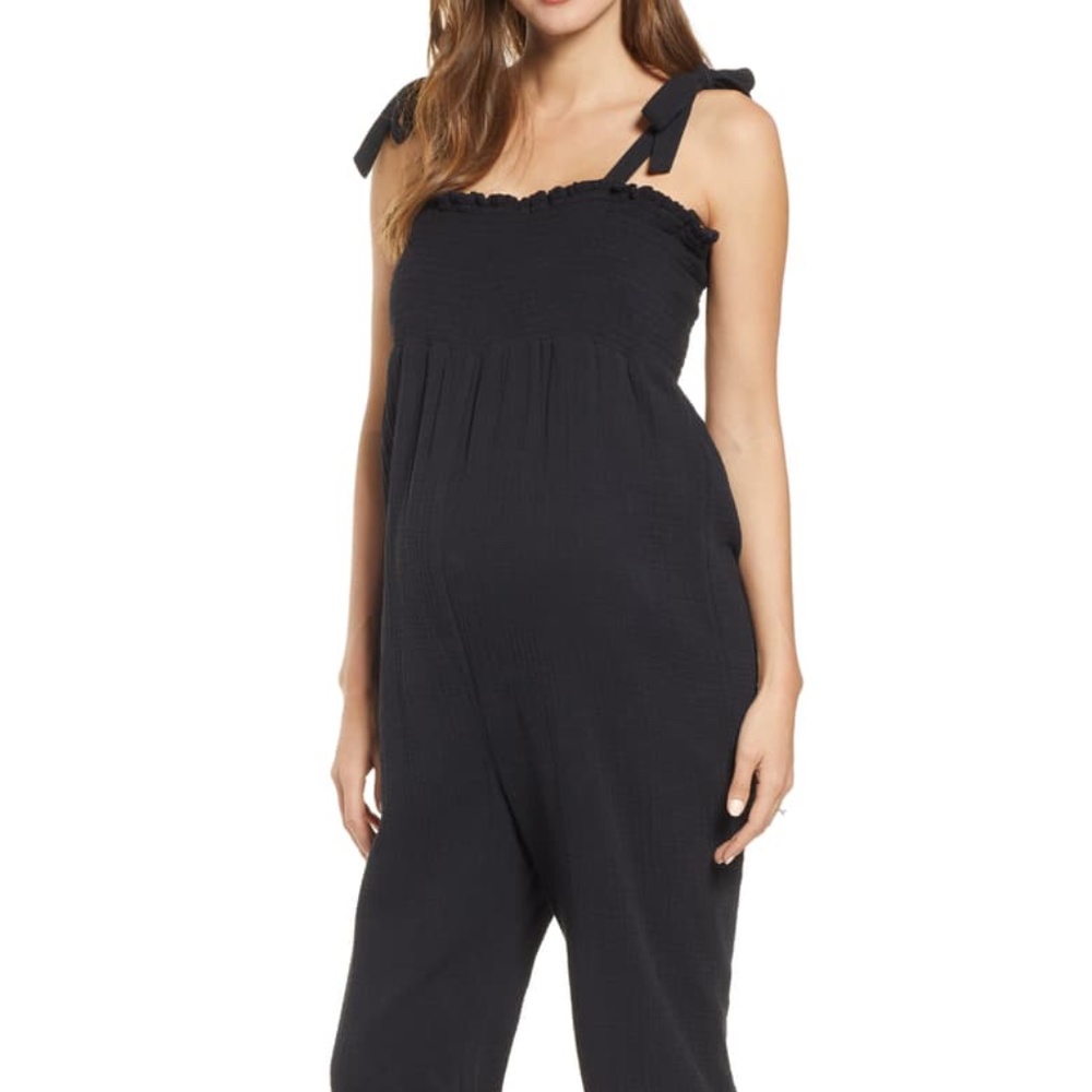 Hatch Jojo Jumpsuit Black 0